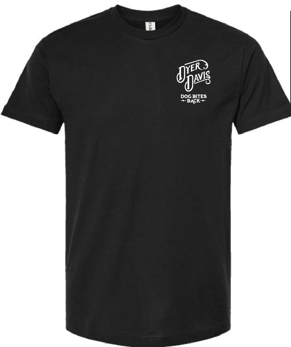 Dyer Davis Short Sleeve - Black T-shirt